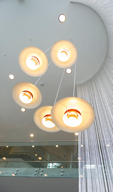 Commercial Modern Light Installation